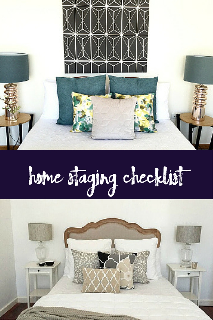 home staging checklist