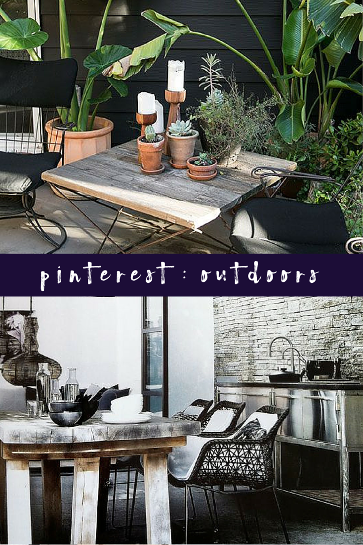 favourite outdoor living pinterest