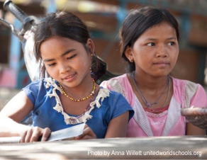 Girl preparing food, Padol Village, Cambodia (Photo by Anna Willett) unitedworldschools org