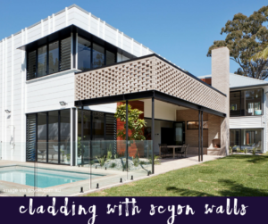 Cladding with Scyon