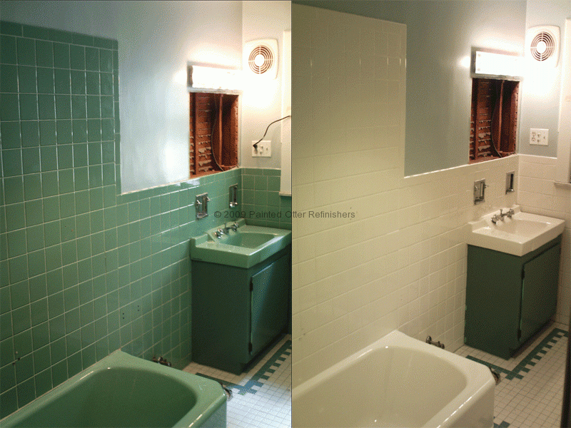 How To Paint Your Bathroom Tiles Naomi Findlay - How To Paint Tile Walls In Bathroom