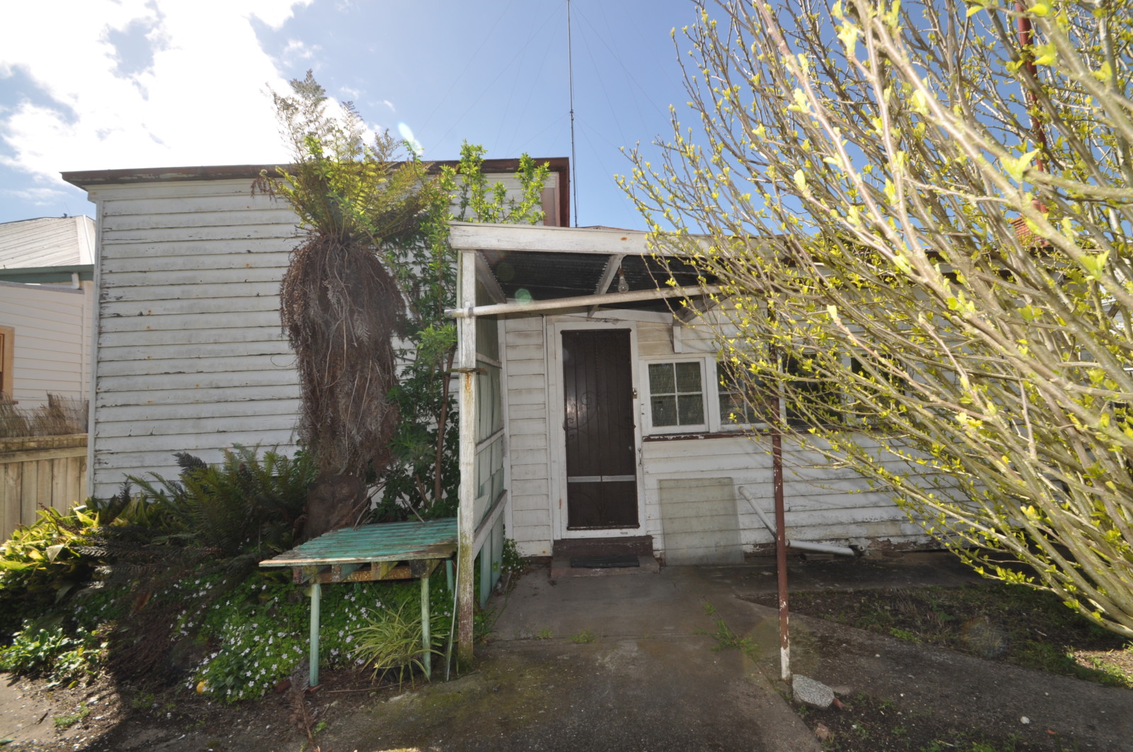 Rear of Pollack st before