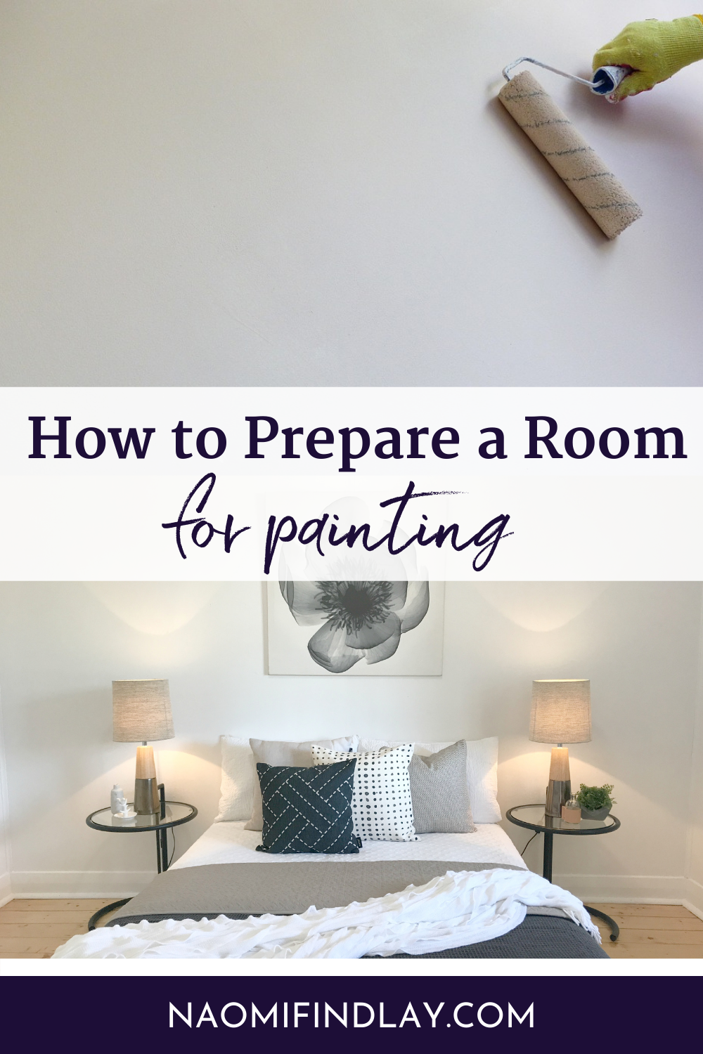 How To Prepare A Room For Painting - Naomi Findlay