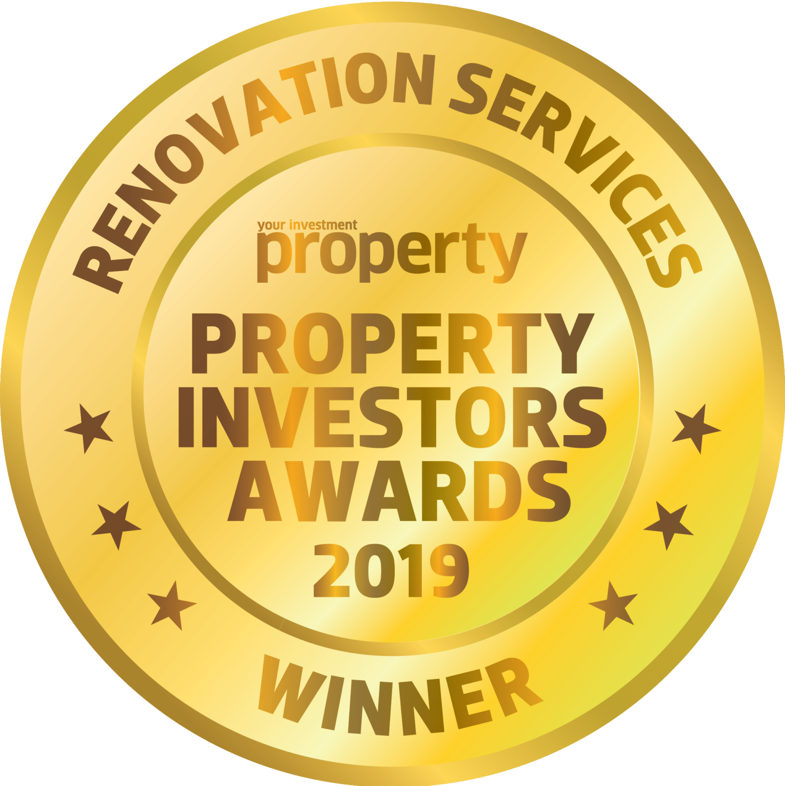 Winner of Property Investors Awards for ‘Renovation Services’