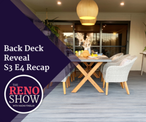 Back Deck Reveal Recap