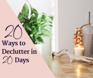 Declutter in 20 days