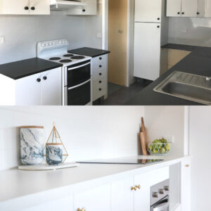 Before and After Photos - Kitchen Renovation