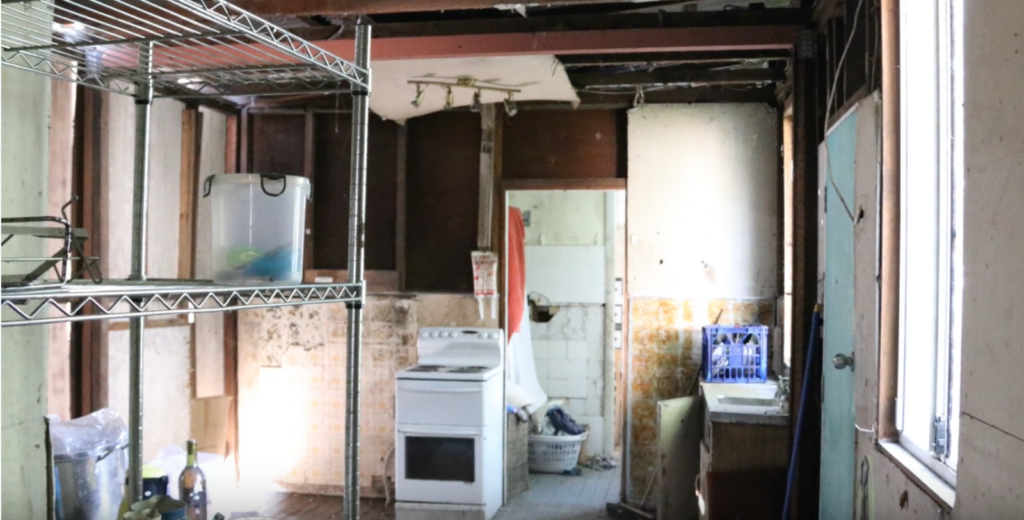 Carrington House original kitchen