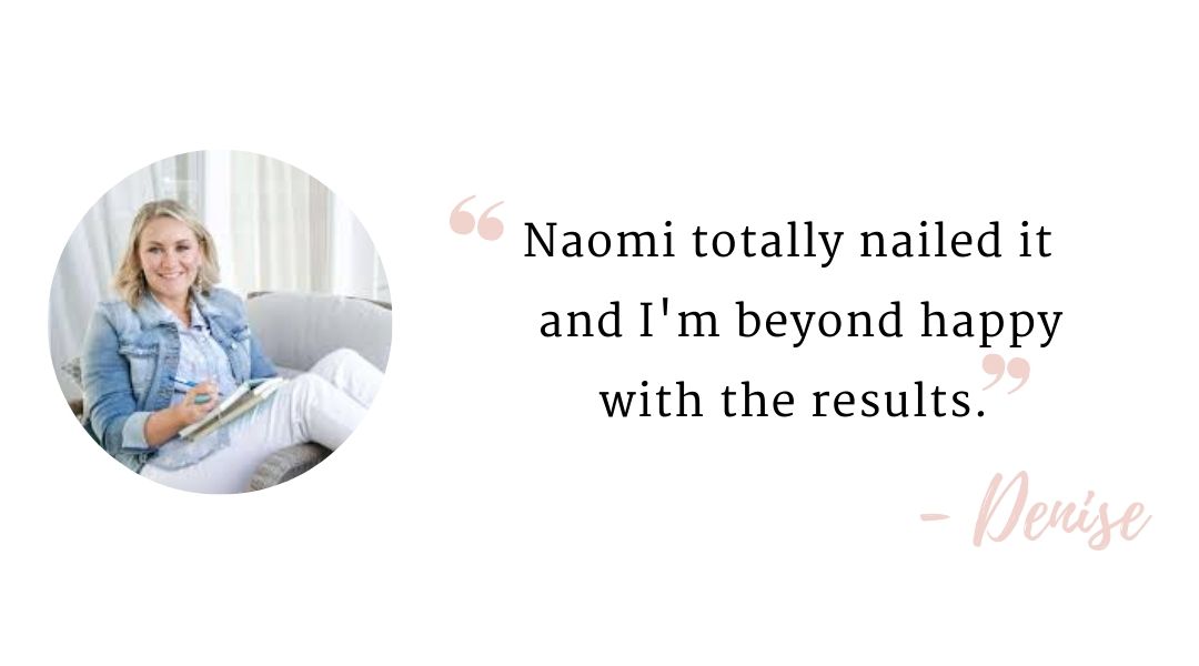 Testimonial from Denise on Naomi Findlay home renovation project management