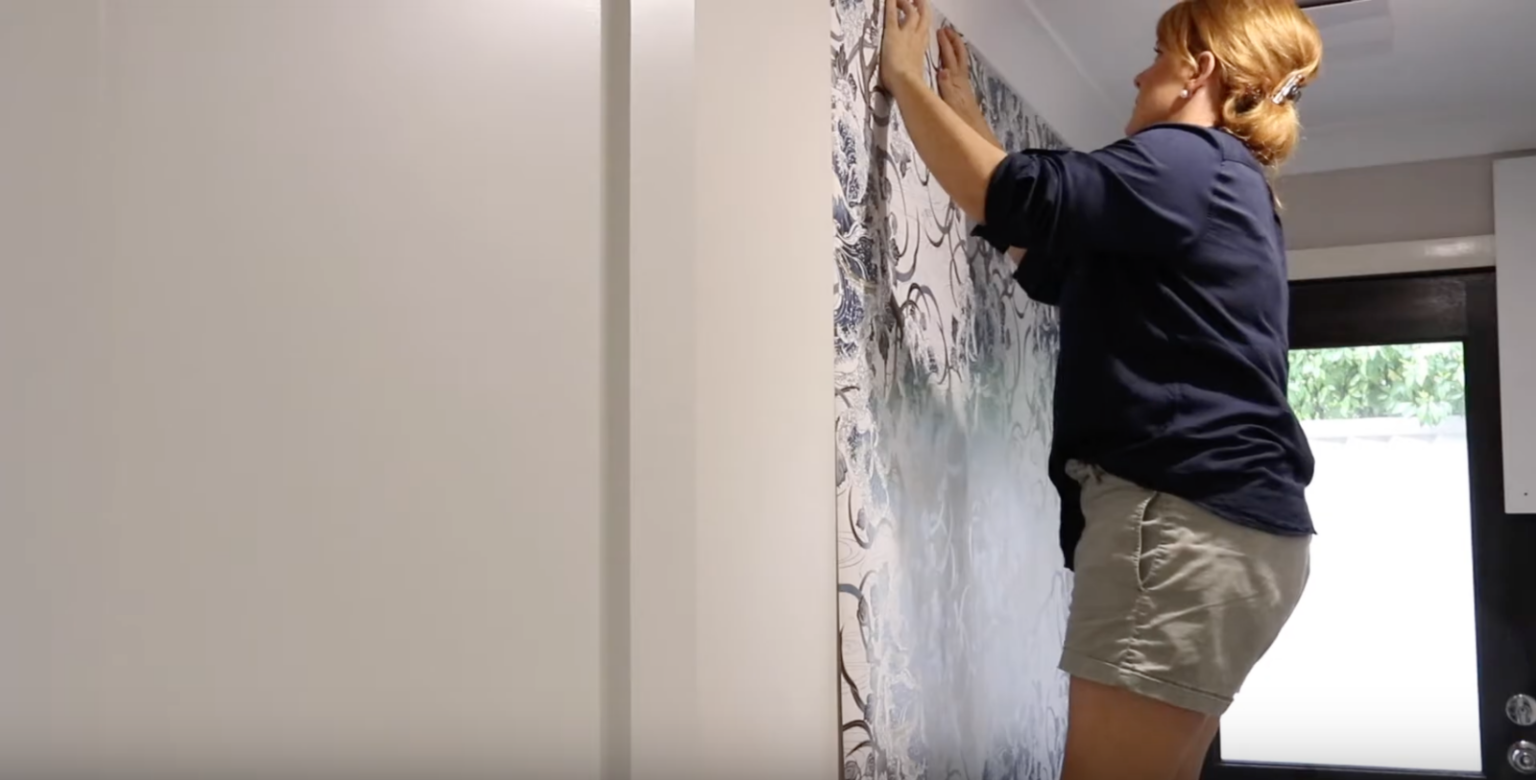 How To Hang Wallpaper and Install DIY Wall Panelling Naomi Findlay