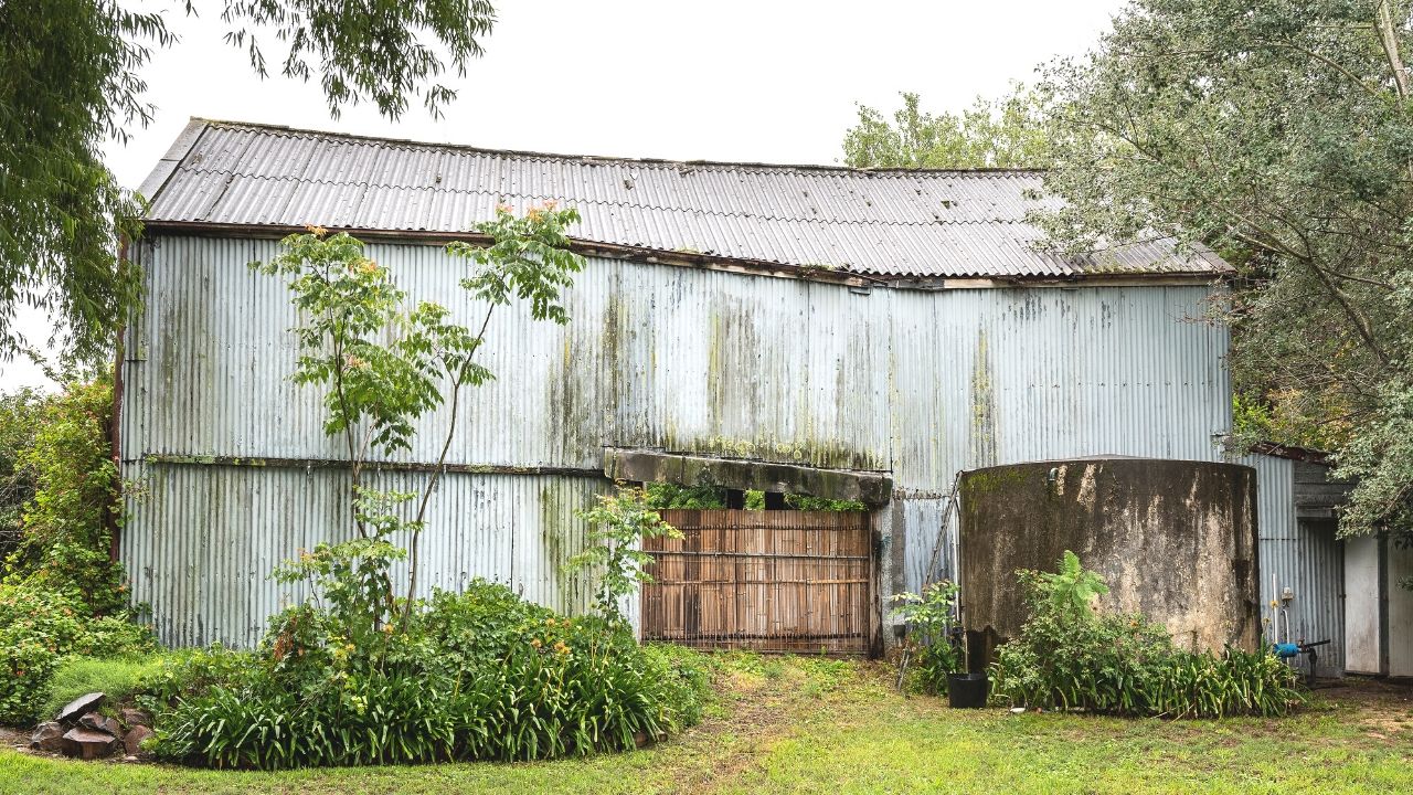 Lorn Rose Farm Shed Before