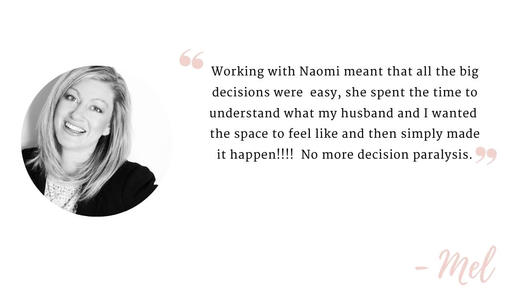 Testimonial by Mel on Naomi Findley