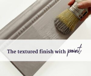 Textured Paint Finish For Furniture