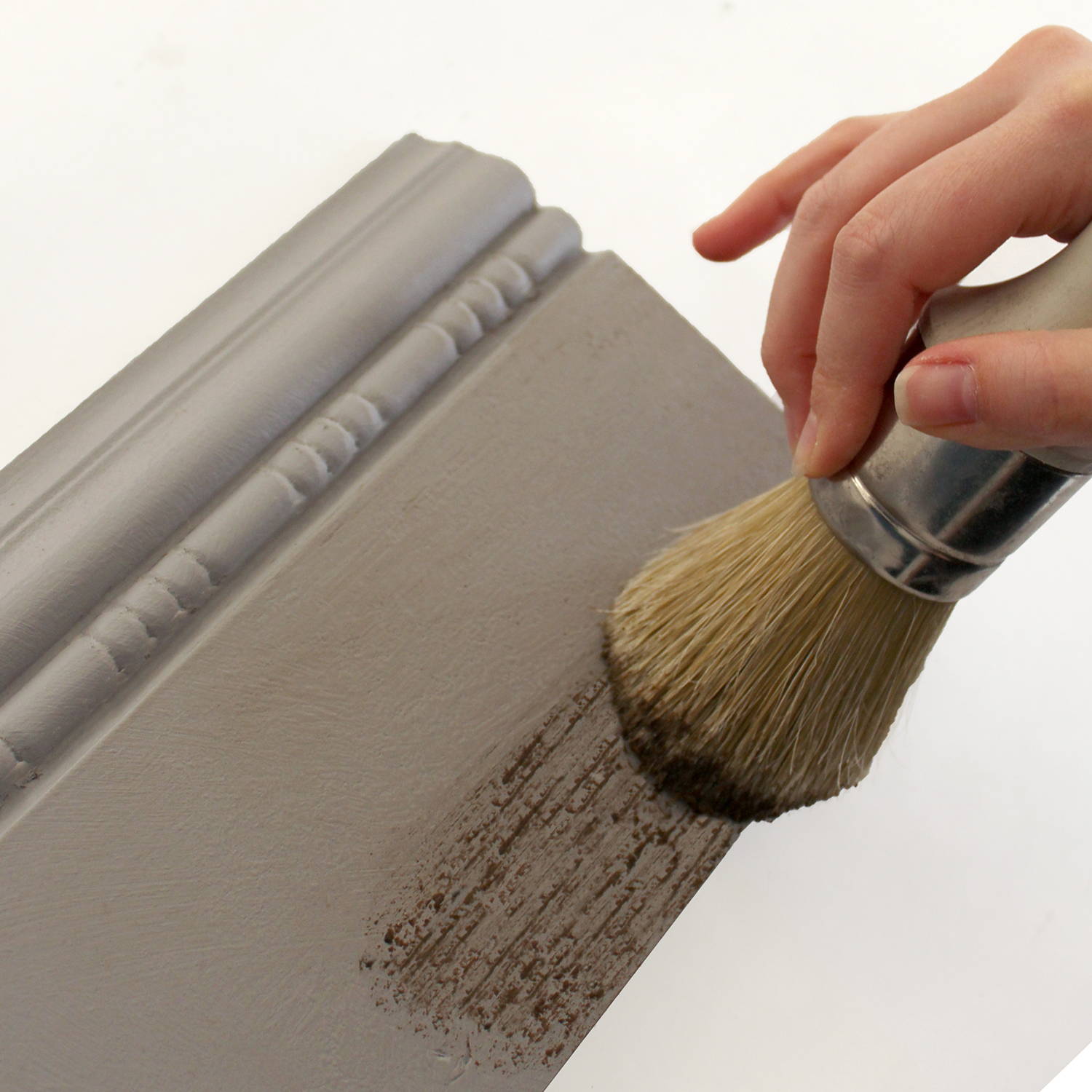 Image showcasing How to get the textured paint finish on furniture | Naomi Findlay