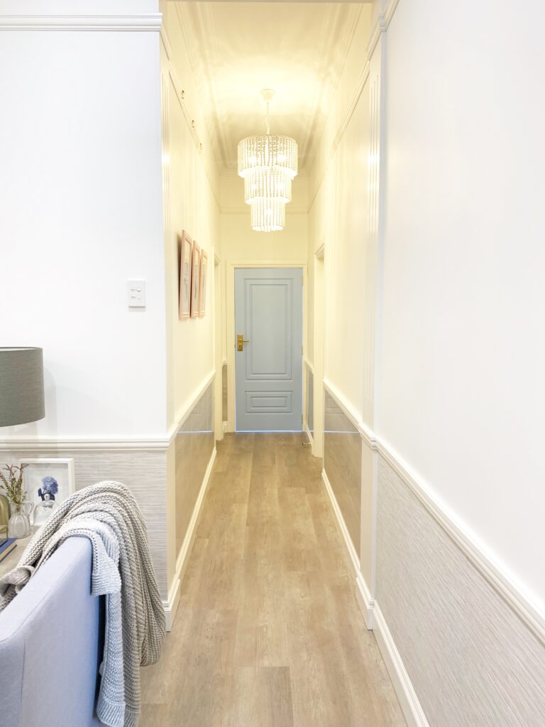 Carrington House Hallway renovation after picture