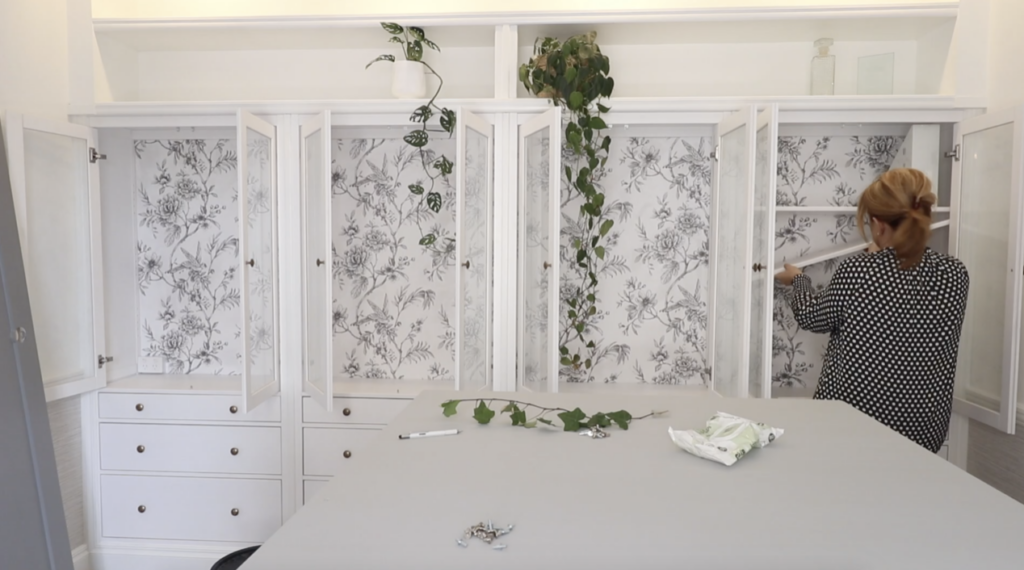 DIY built in hemnes cabinetry with Naomi Findlay