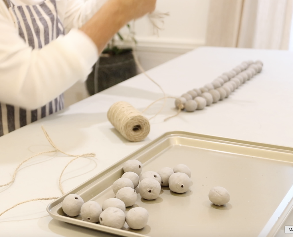 DIY-clay-beaded-garland