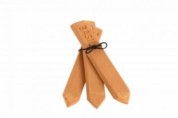 Caharin S5 Veggie Markers Terracotta Straight Shape