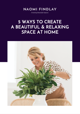 5 Ways to create a beautiful & relaxing space at home